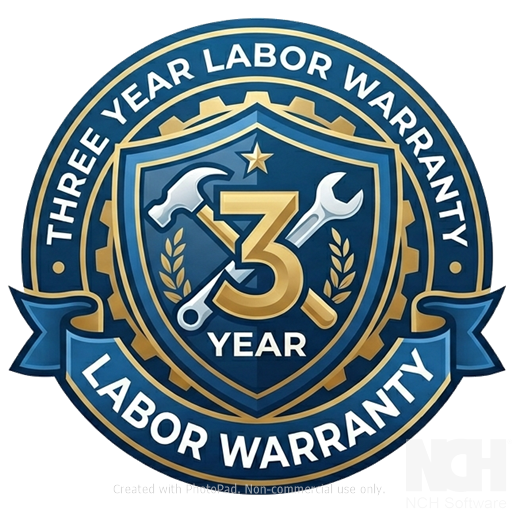 3 Year Labor Warranty HD-PNG-512